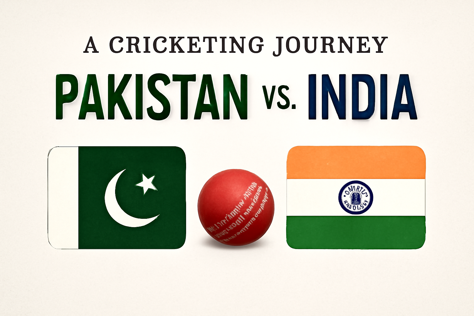 India vs Pakistan timeline